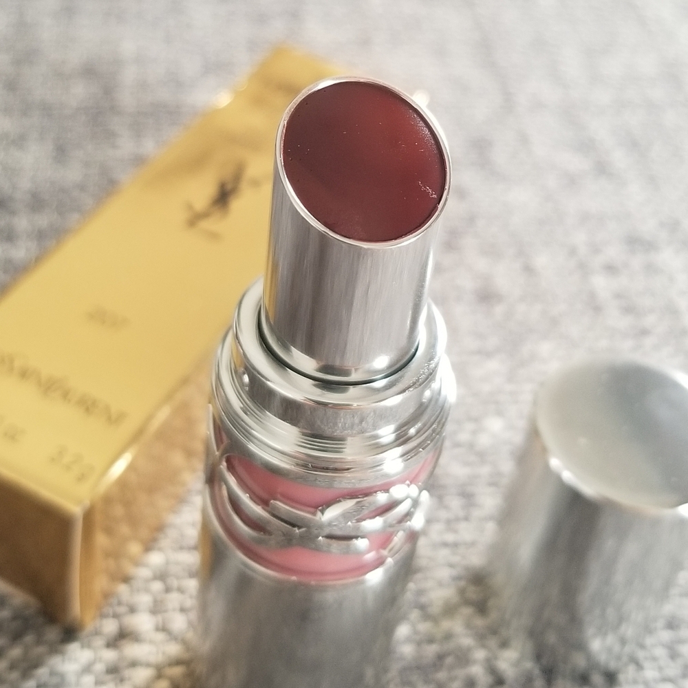 YSL Loveshine Lip Oil Stick - 207 Scenic Brown - Picture 4 of 6